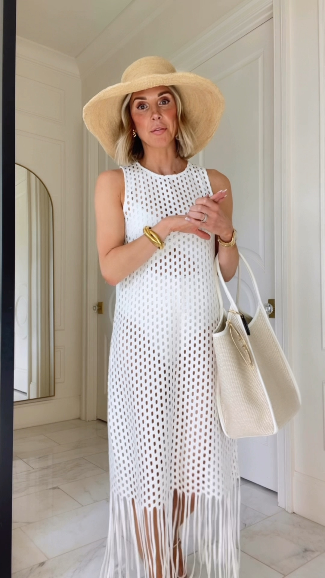 Love these swimsuit coverups from @anthropologie. I'm wearing size small and I'm 5'7 for reference.

#anthropartner

#LTKFindsUnder100 #LTKSwim #LTKTravel