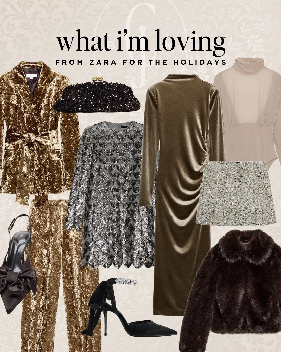 Holiday party, NYE outfits from Zara 

#LTKFindsUnder100 #LTKFindsUnder50