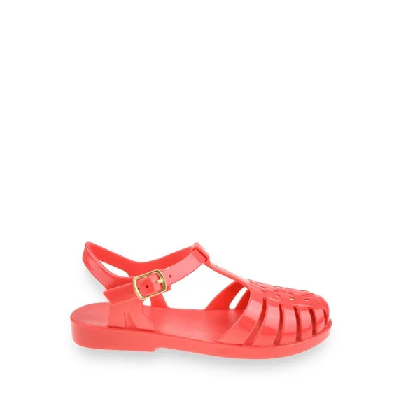 Wonder Nation Girls Jelly Sandals | Walmart (US)