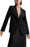 Click for more info about Satin Lapel Blazer