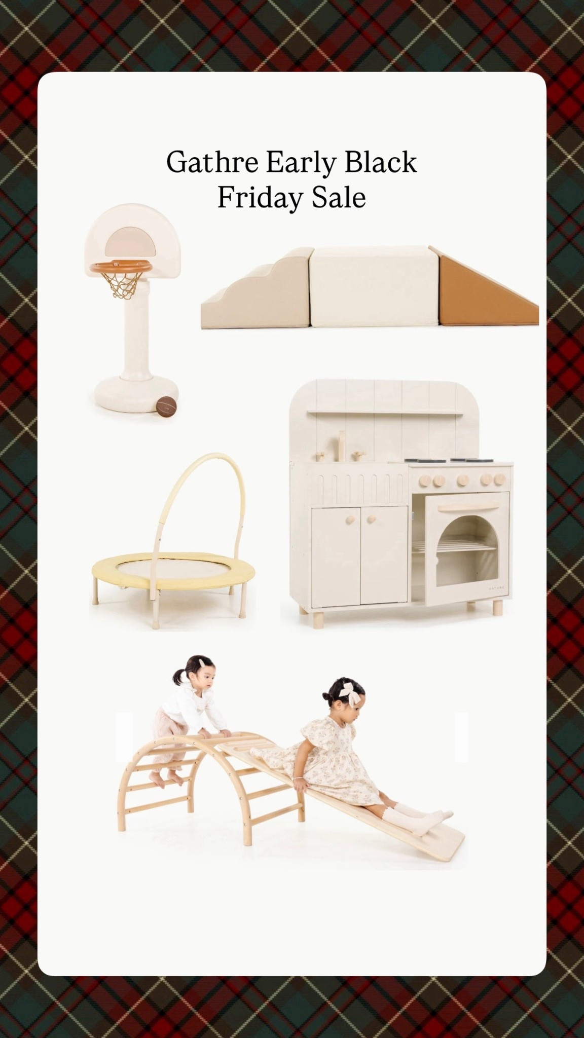Gathre’s sale is happening now until Nov. 13th! We especially love them for the “big ticket” items. Stunning, functional, open play items 🤎

#LTKSeasonal #LTKGiftGuide #LTKHoliday