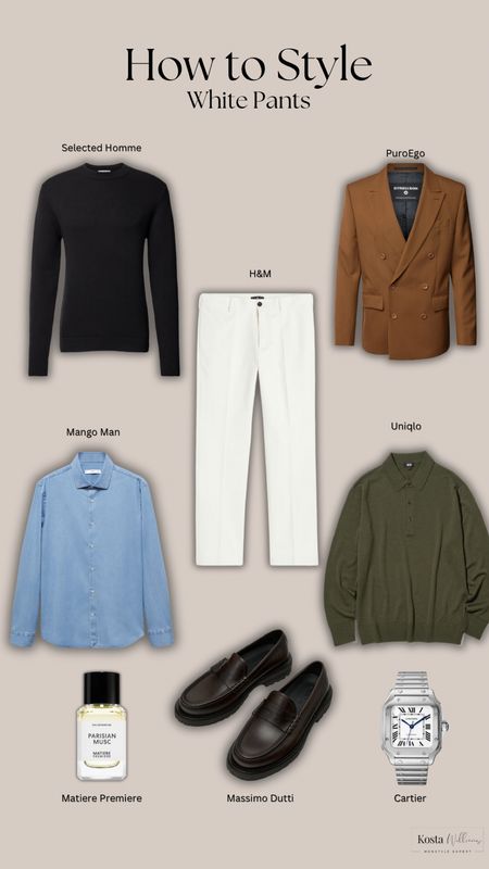 How To Style: White Pants

#LTKmens #LTKeurope #LTKstyletip