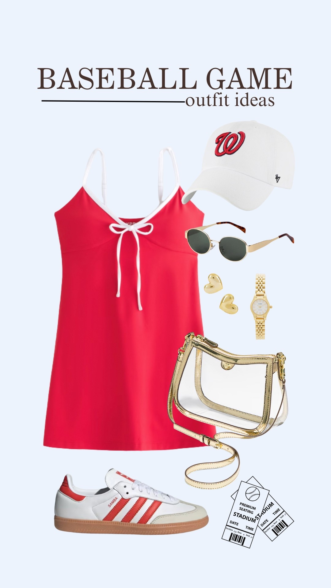 Baseball game outfit Inspo

#LTKStyleTip #LTKSeasonal #LTKFindsUnder100