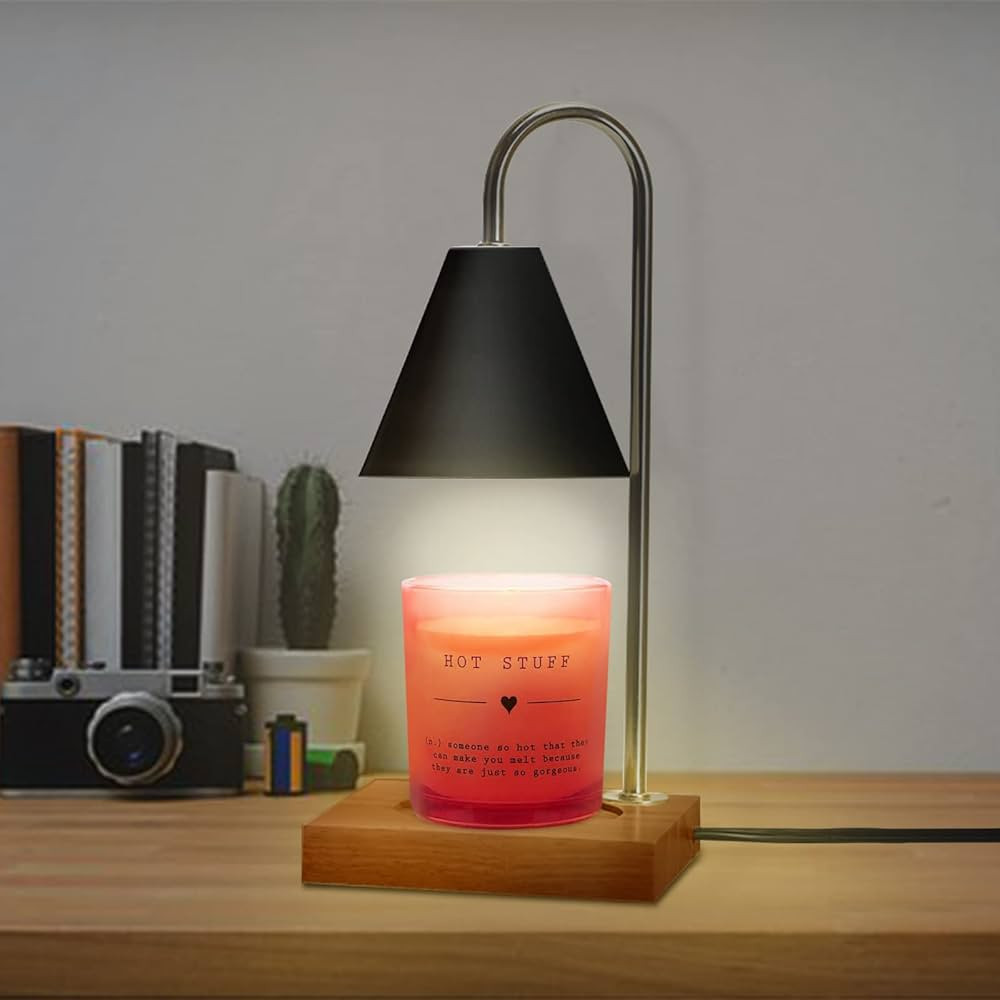 Candle warmer lamp for jar candles dimmable candle wax warmer lamp with timer electric candle war... | Amazon (US)