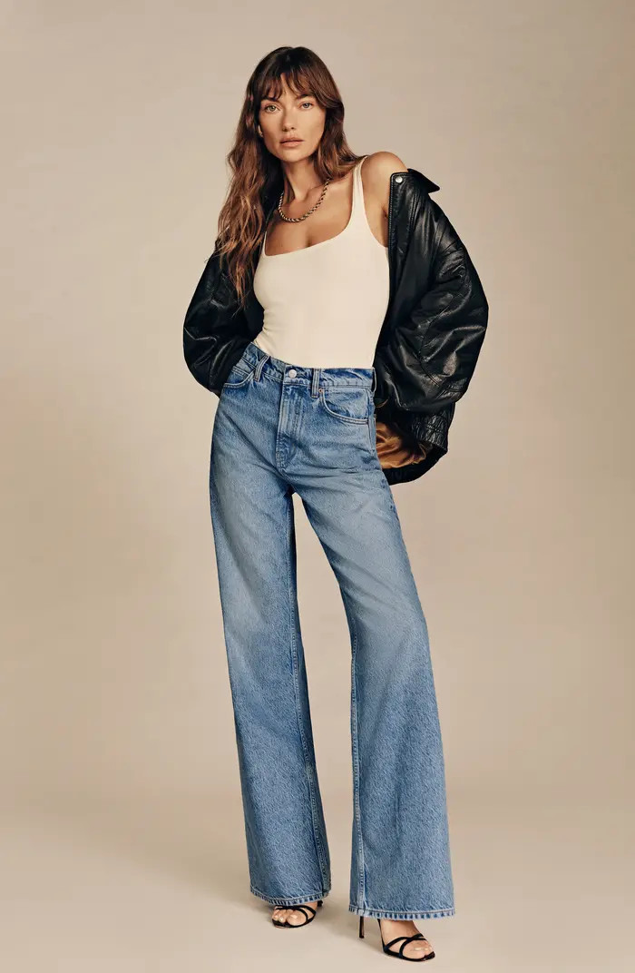 Reformation Cary Slouchy High Rise Wide Leg Jeans | Nordstrom | Nordstrom
