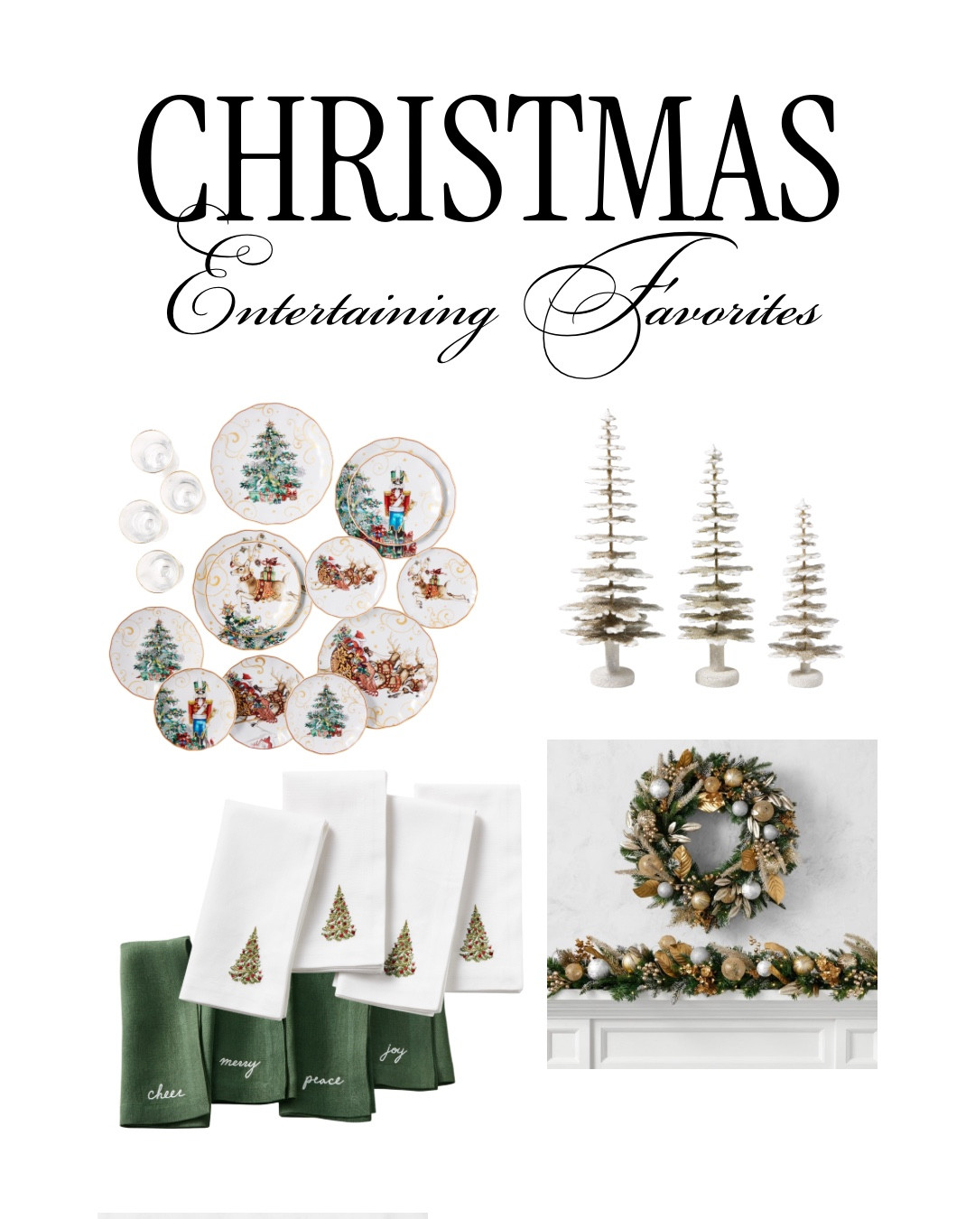 Christmas Entertaining Favorites!

#LTKHome #LTKSeasonal
