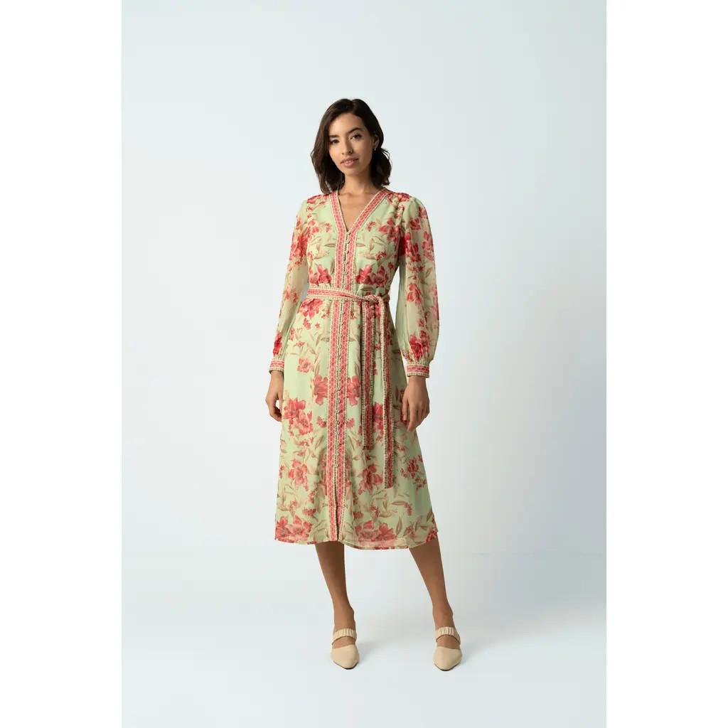 RAISHMA Naomi Green Dress at Nordstrom, Size 8 | Nordstrom