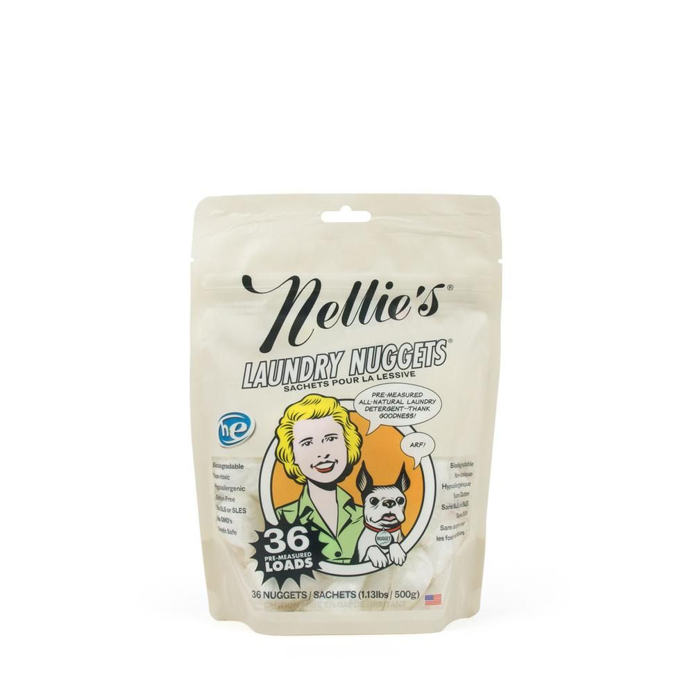 NELLIE'S Laundry Nugget (36-Count) | The Home Depot