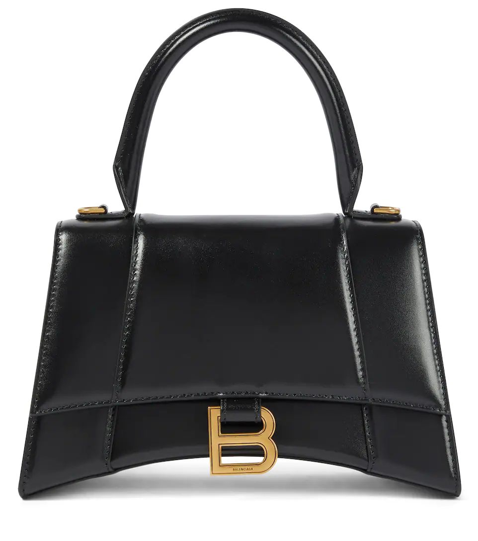 Hourglass Small leather crossbody bag | Mytheresa (US/CA)