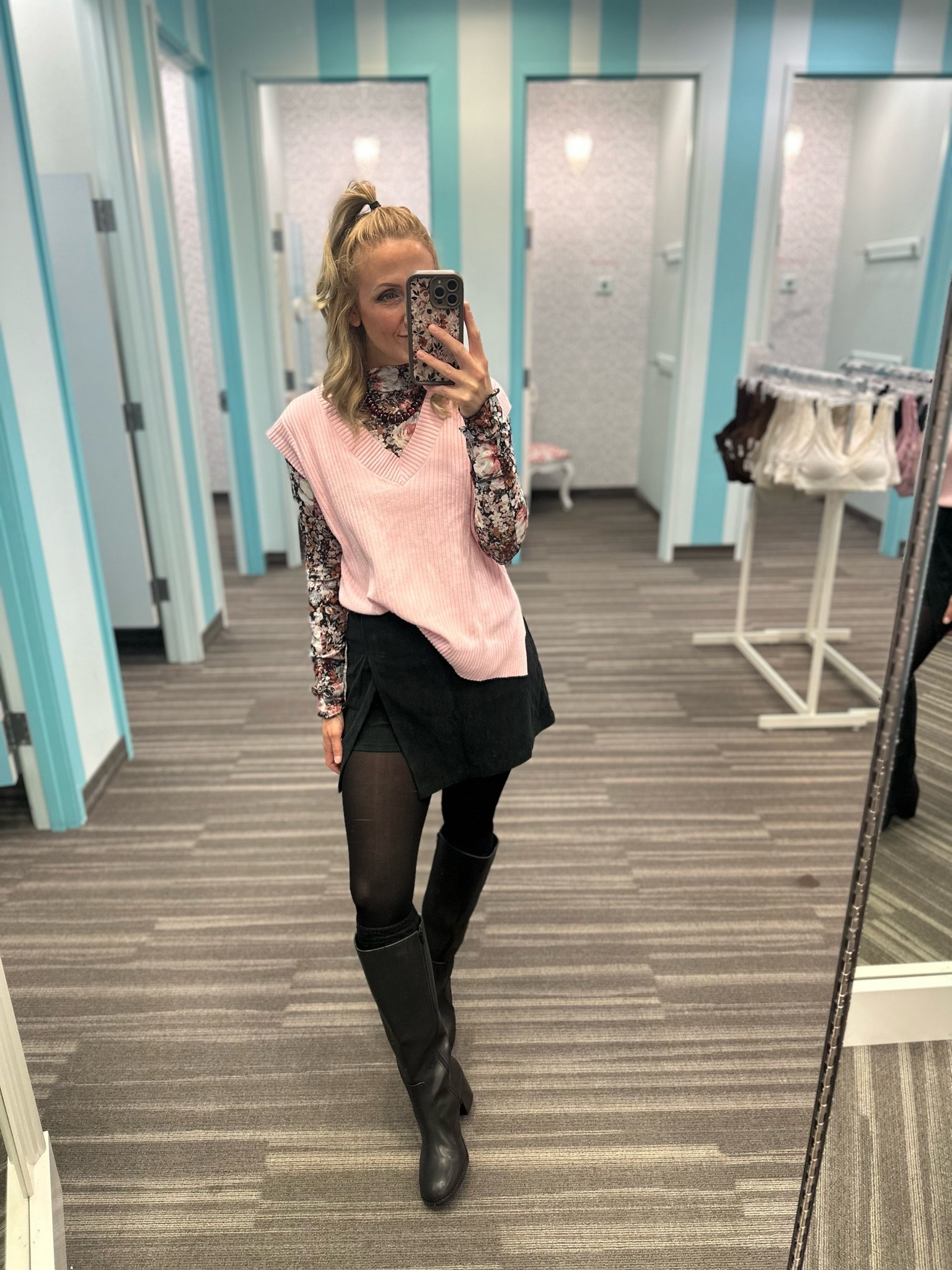 Wearing medium in skirt and small in tops

#LTKootd #LTKgrwm #LTKSaleAlert