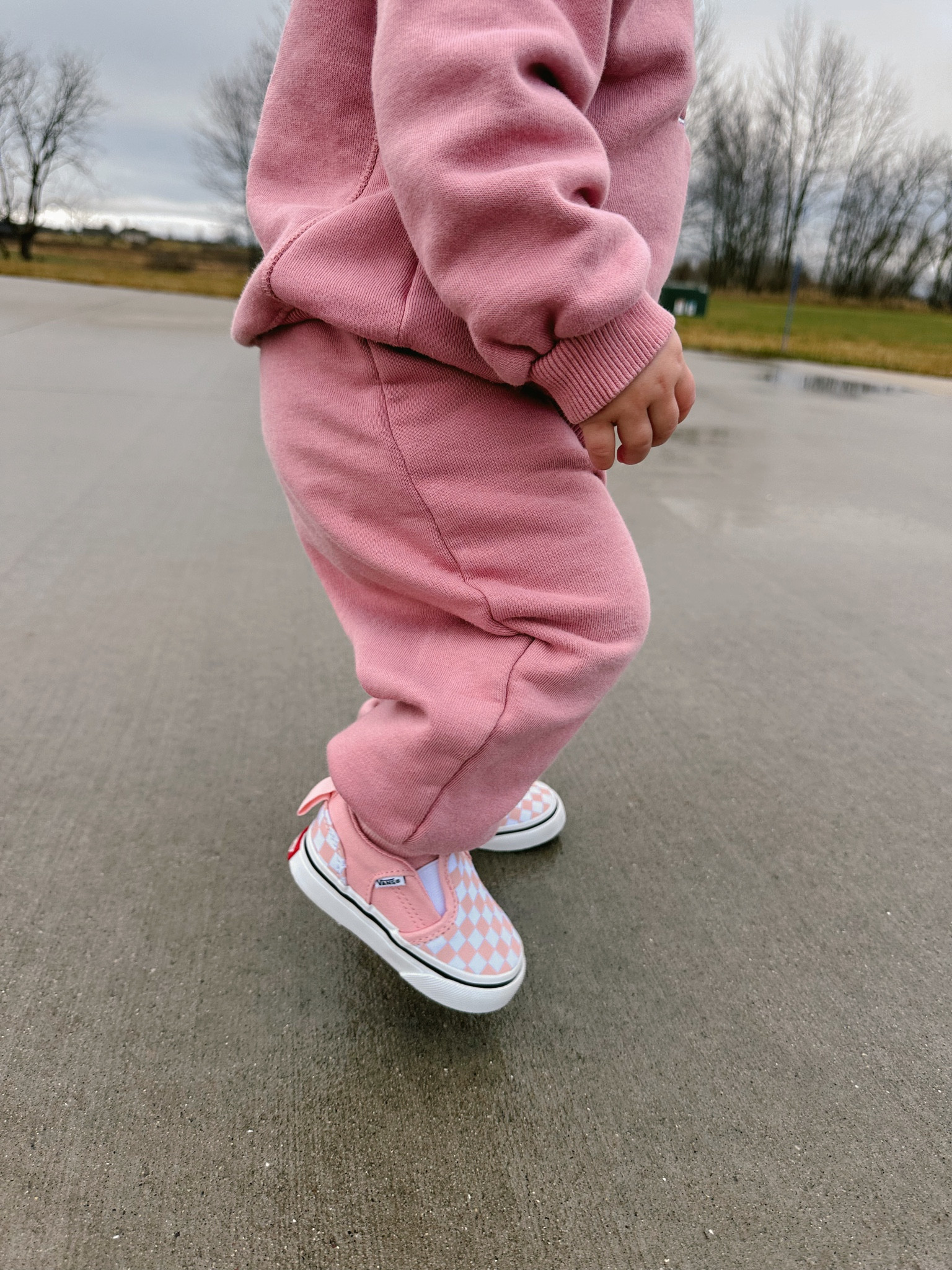 Sweatsuit is Zara! Wearing a size 4 with tons of room in the vans🥰 

#LTKbaby #LTKkids