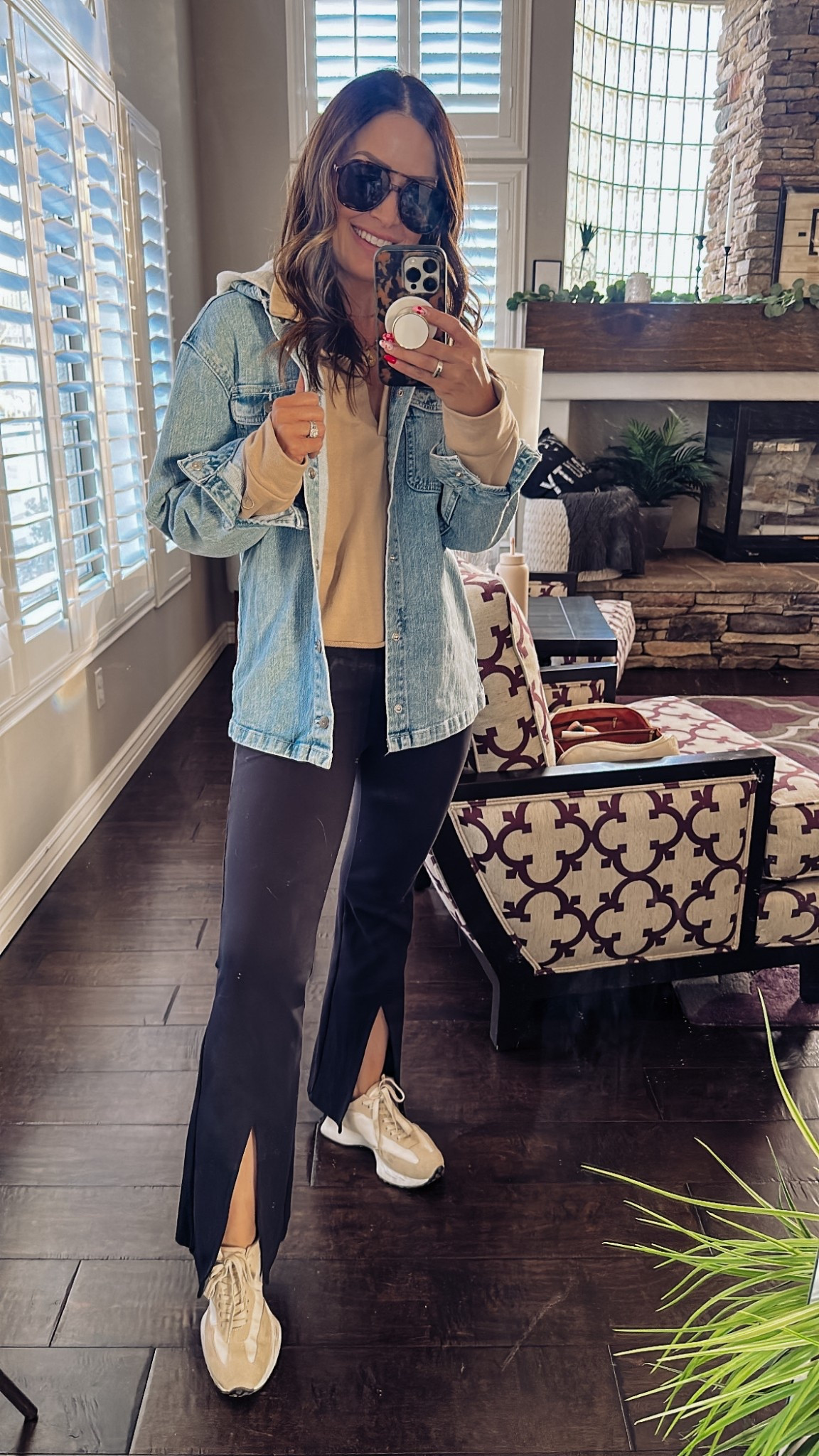 This utility jacket is 🤩. I’m usually a size small and I am wearing an XL due to kids sizing! But it’s under $30 and will be a staple layering piece! 

#LTKPetite #LTKActive #LTKStyleTip