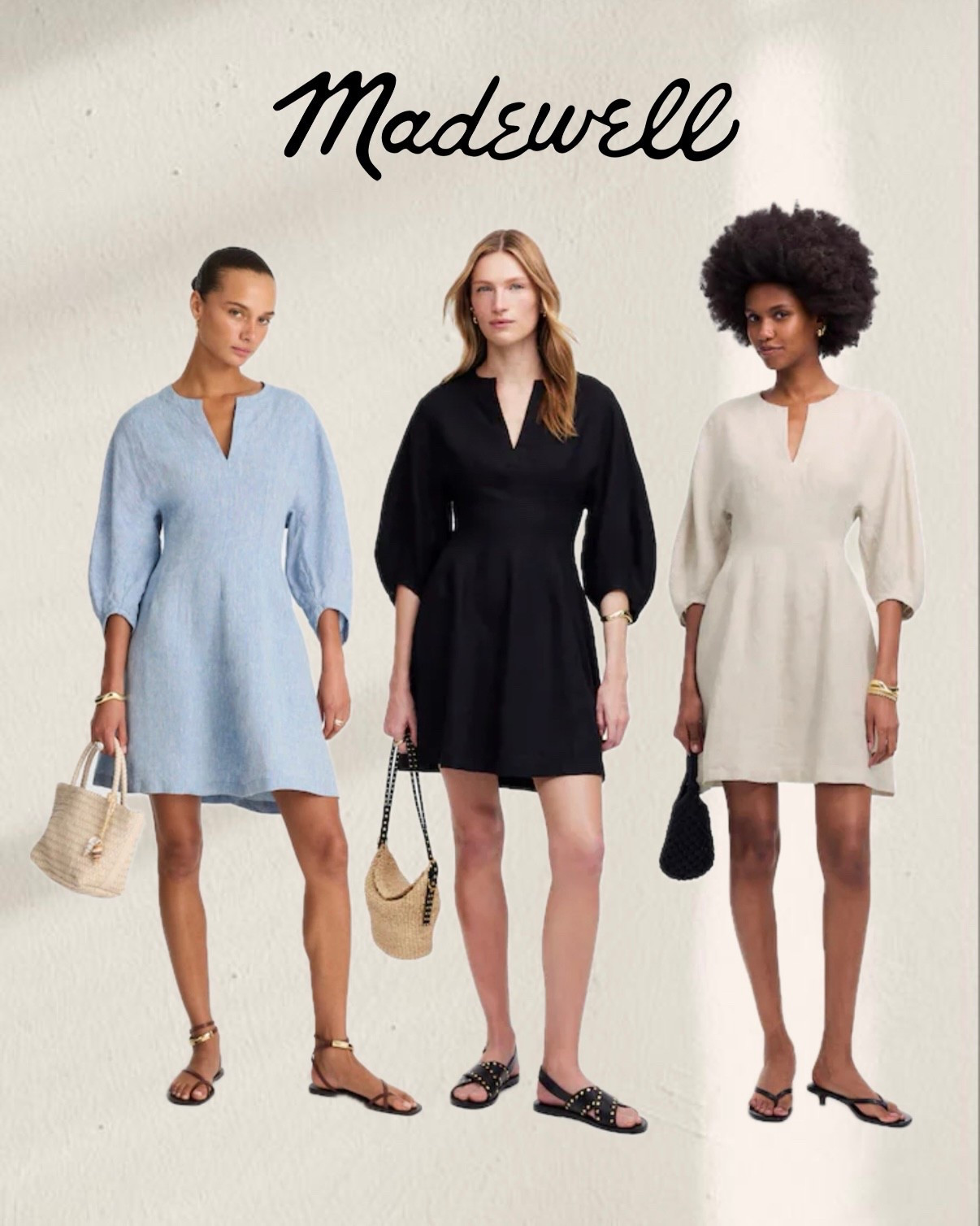 Splitneck mini dress from Madewell 100% linen

#LTKxMadewell #LTKStyleTip #LTKSaleAlert