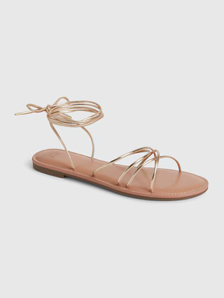 Strappy Lace-Up Sandals | Gap (US)