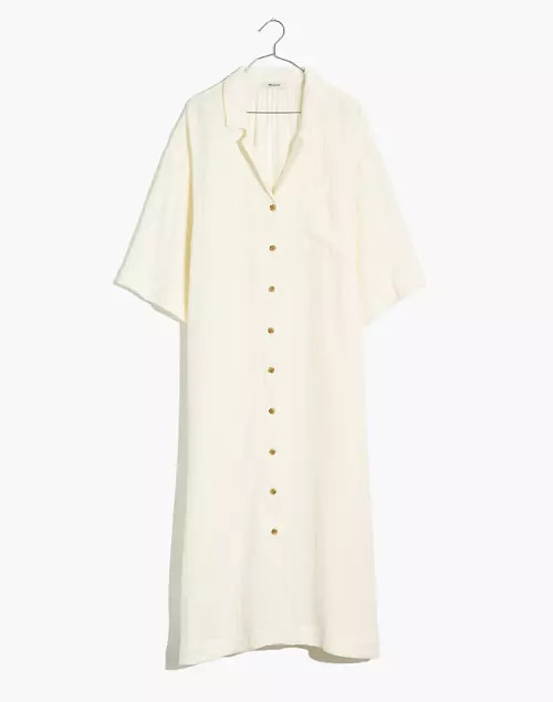 Lightestspun Cover-Up Maxi Shirtdress | Madewell
