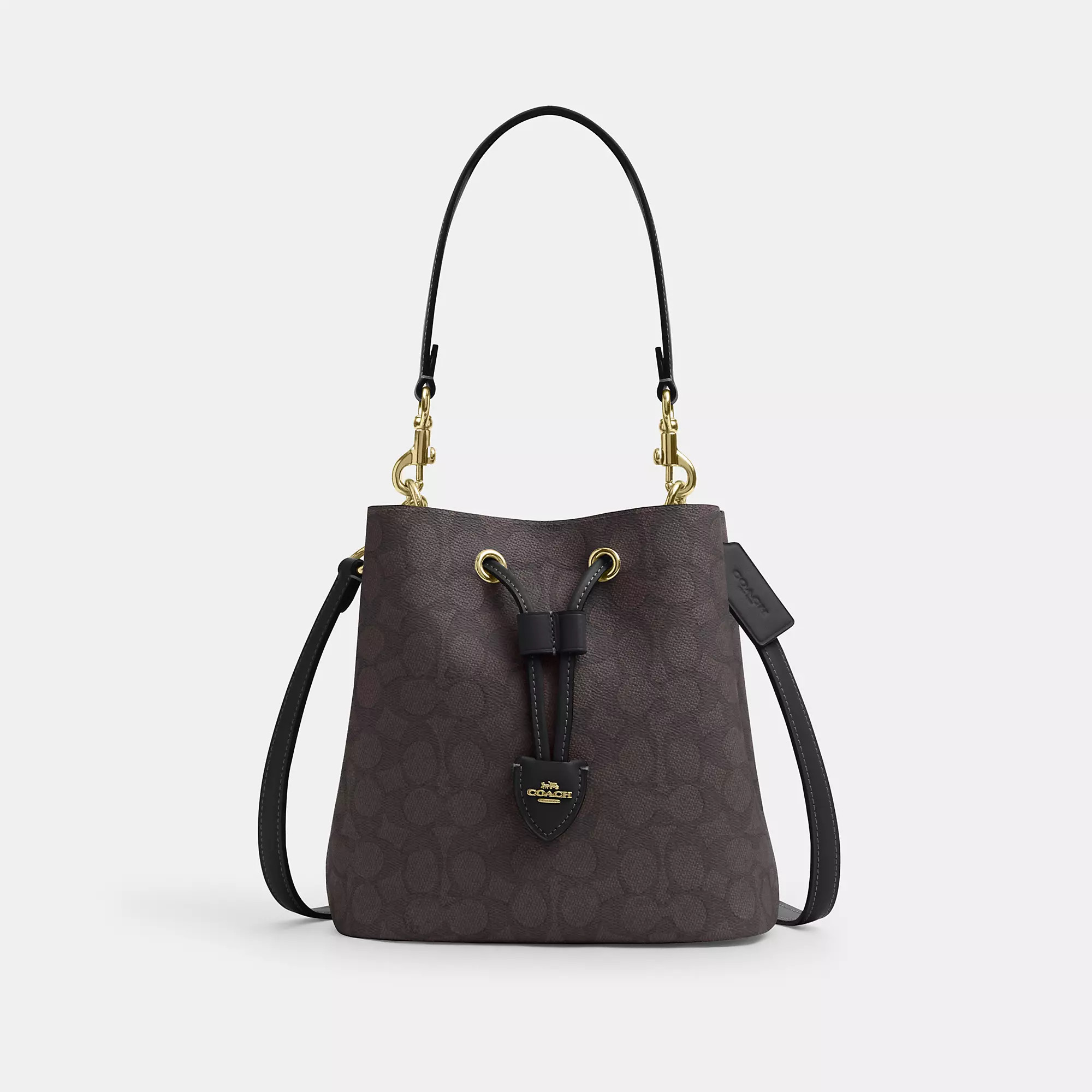 Coach Outlet Rowan Bucket Bag In Signature Canvas | Shop Simon