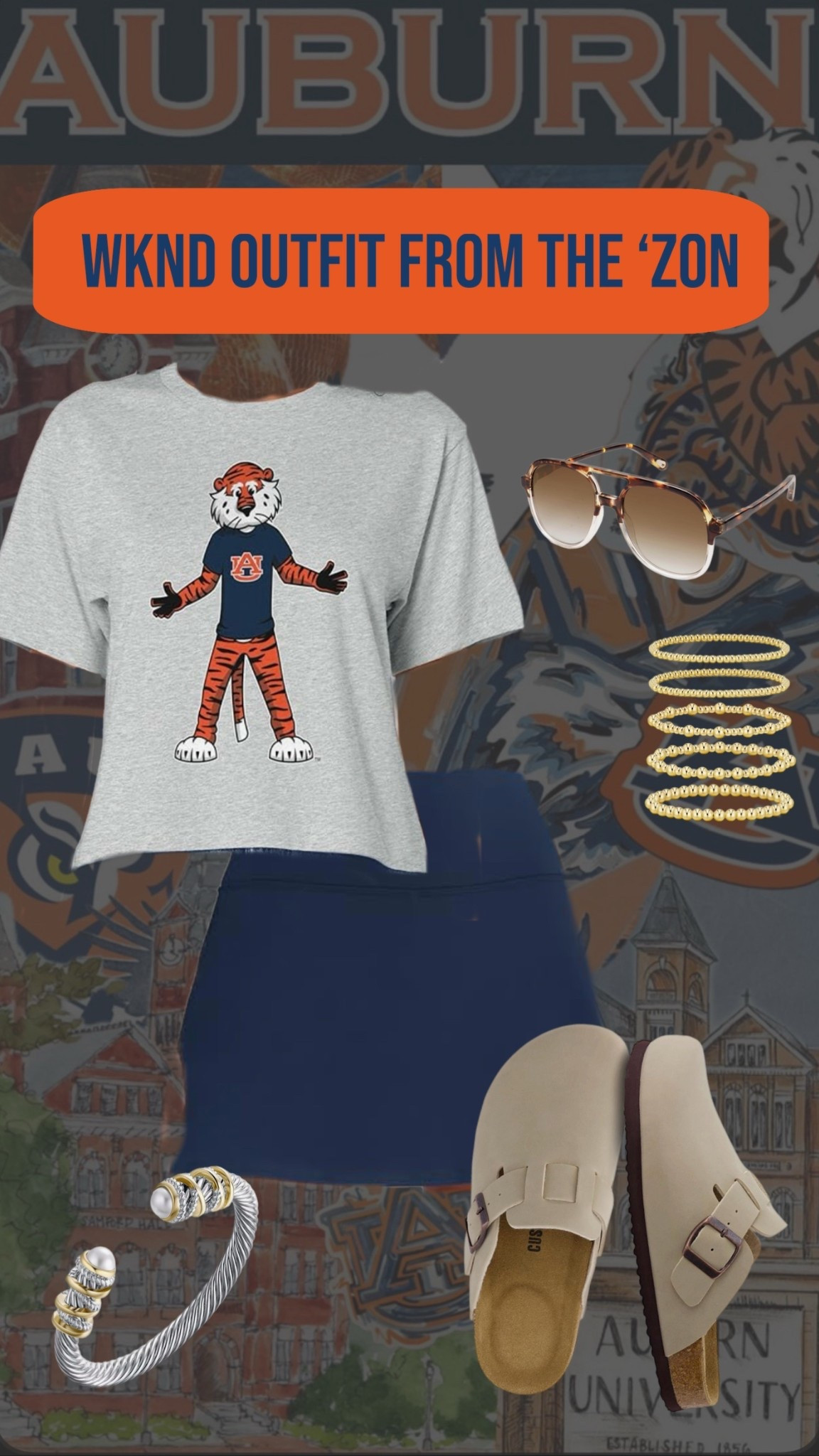 first weekend of football 
#secoutfit #auburn #auburnoutfit #athleisure 
