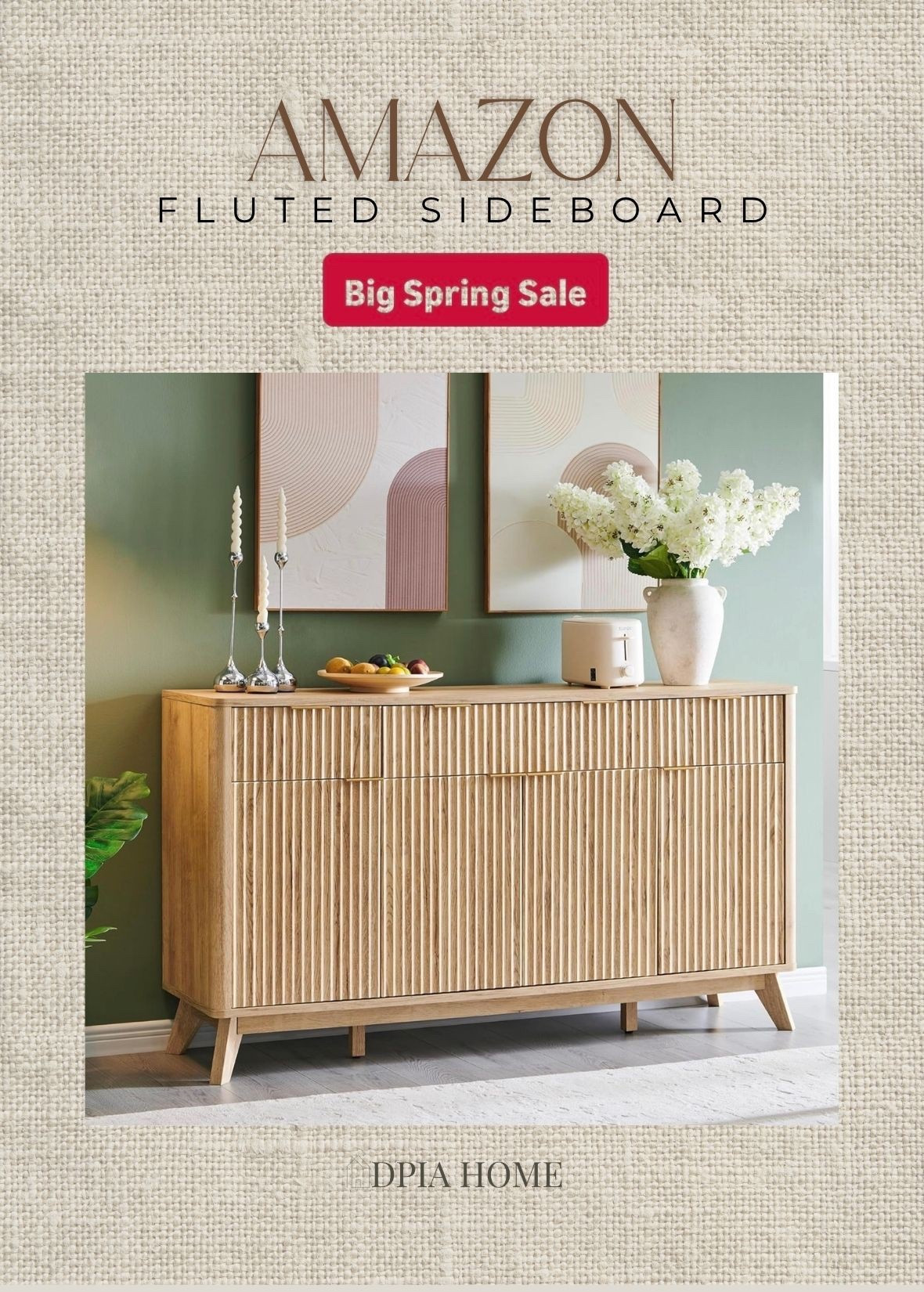 Amazon Big Spring Sale ❤️
60” Fluted Buffet Sideboard for dining room, living room, or entryway. 


#LTKSaleAlert #LTKHome #LTKdayinmylife