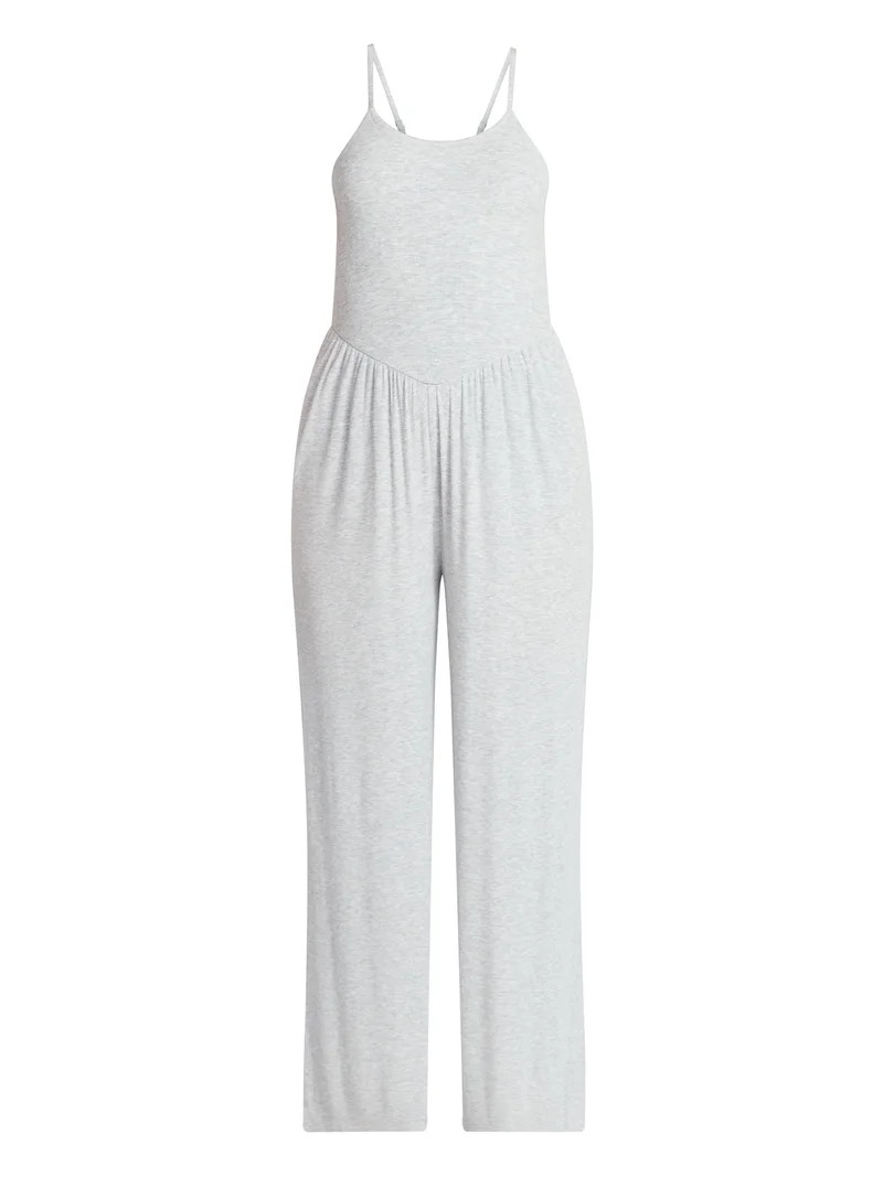No Boundaries Sleeveless Cami Jumpsuit, Women's XXS-XXL | Walmart (US)