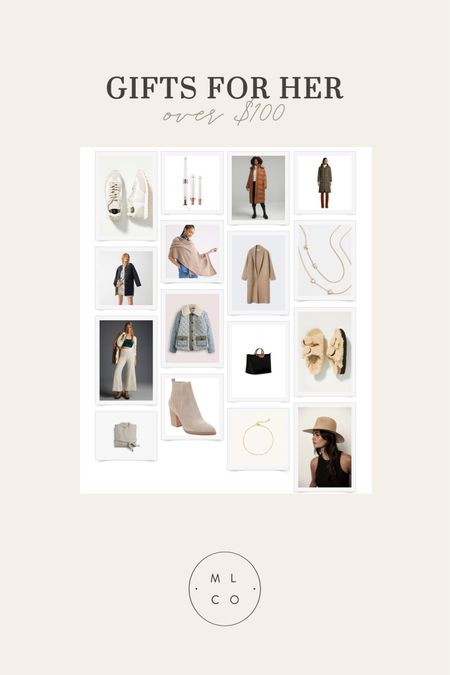 The holiday gift guide for her - over $100
•
•
•
neutral sneaker, curling wand, winter coat, puff coat, j crew style, wool wrap, cashmere gift, coatigan, monogram necklace, cozy pants, skims dupe, floral coat, weekender bag, fuzzy slippers, booties, women’s robe, straw hat, everyday jewelry, women’s fashion, gifts for her, wife gift, mother gift, sister gift, mom gift, sibling gift, affordable gifts
•
•
•


#LTKSeasonal #LTKHoliday #LTKCyberweek