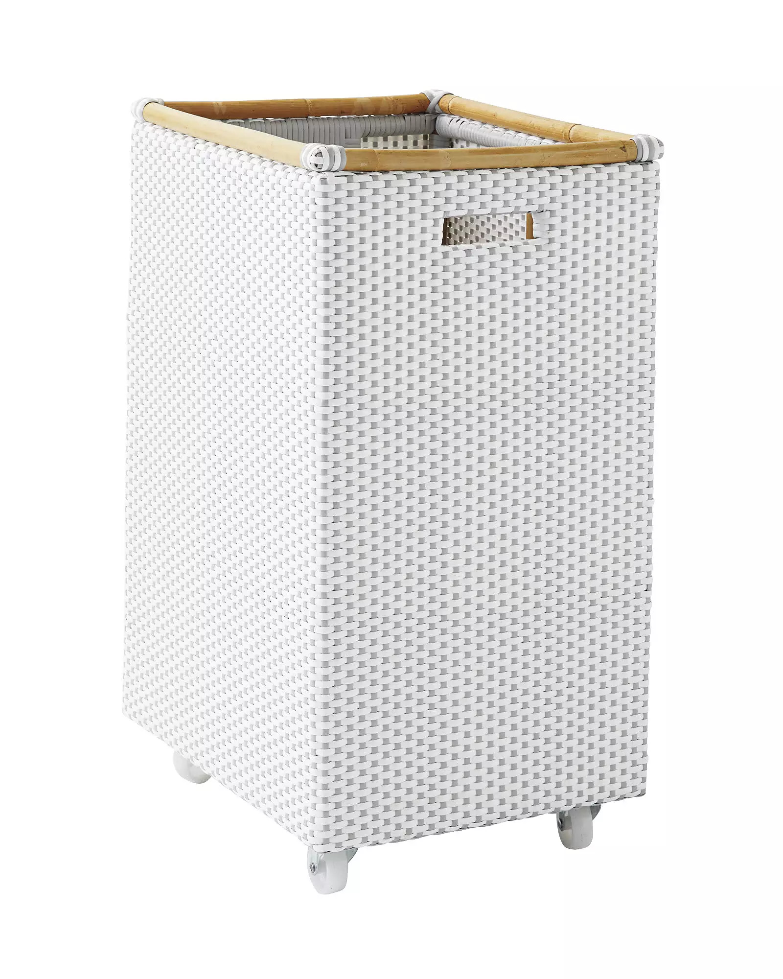 Riviera Rolling Storage - Fog | Serena and Lily