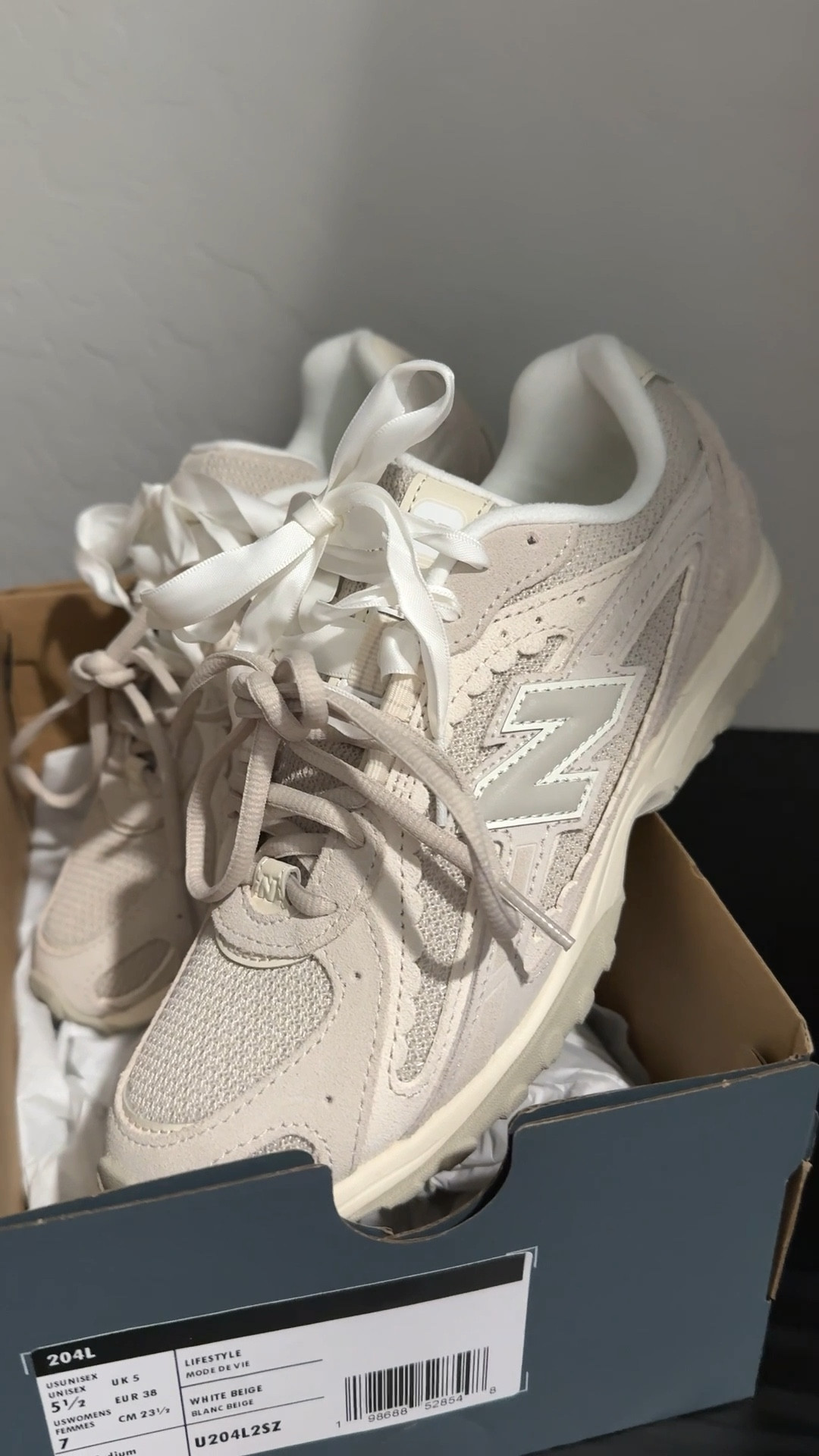 New summer sneakers 👟 color is Sea Salt & Linen 

#newbalance #sneakers #miumiudupe #shoes #summershoe 



#LTKfitnessgoals #LTKActive #LTKootd