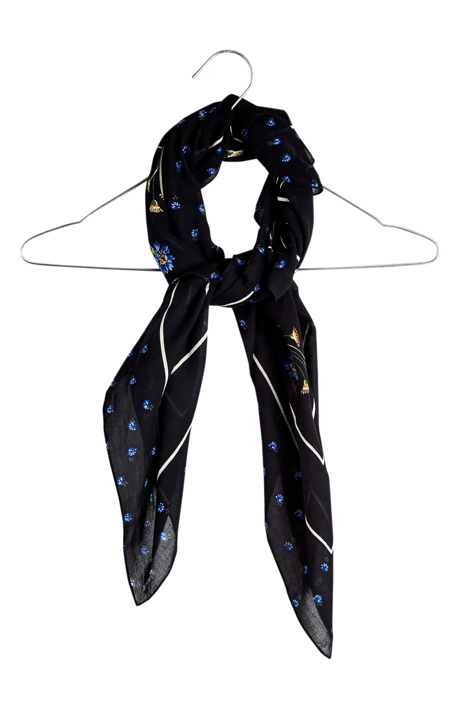 Floral Organic Cotton Scarf | Nordstrom