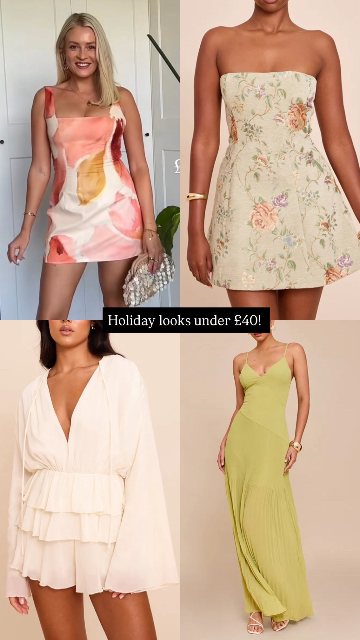Holiday outfits under £40 - the one I have on is down to 22.50!