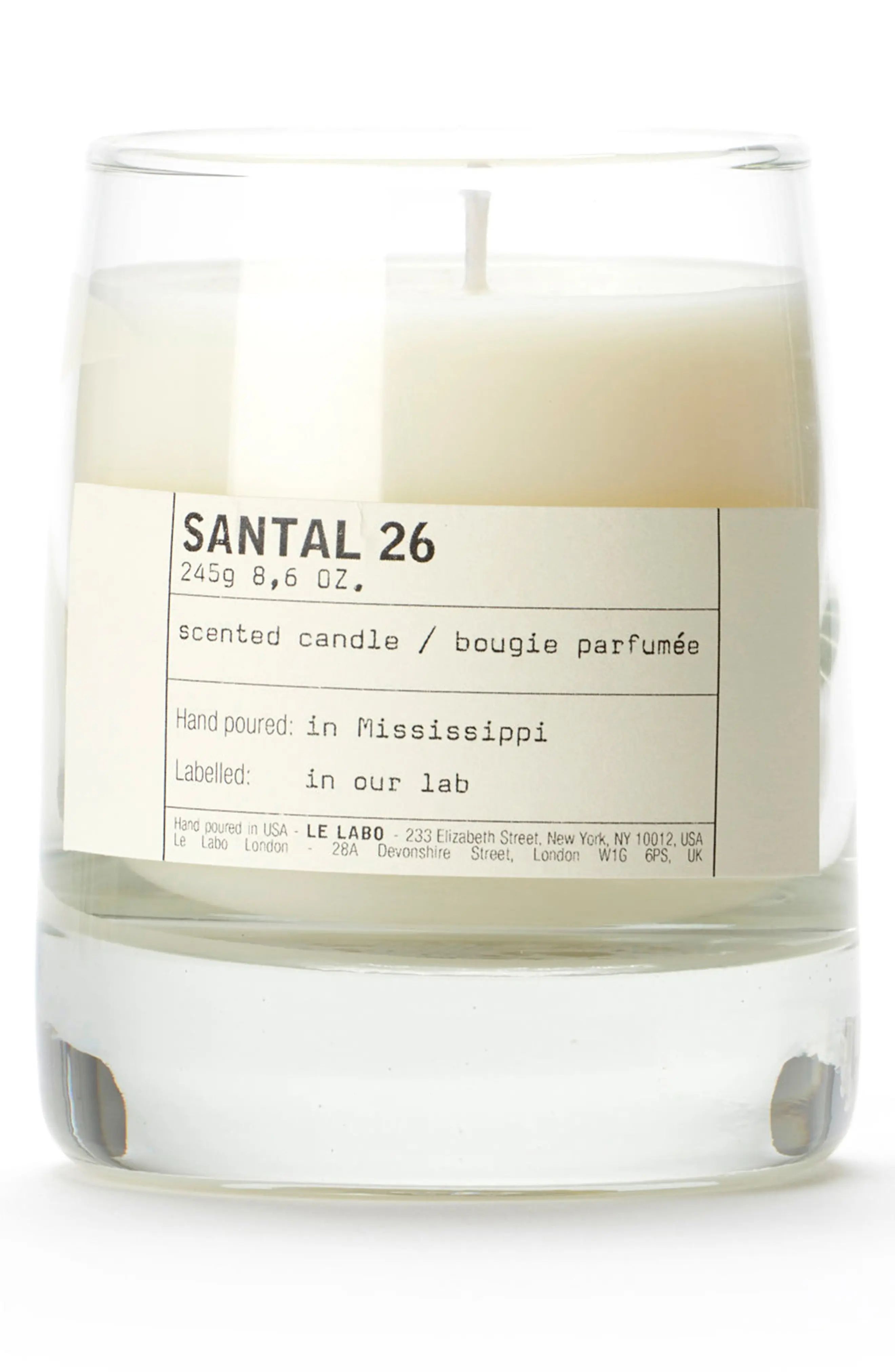Le Labo Santal 26 Classic Candle at Nordstrom | Nordstrom