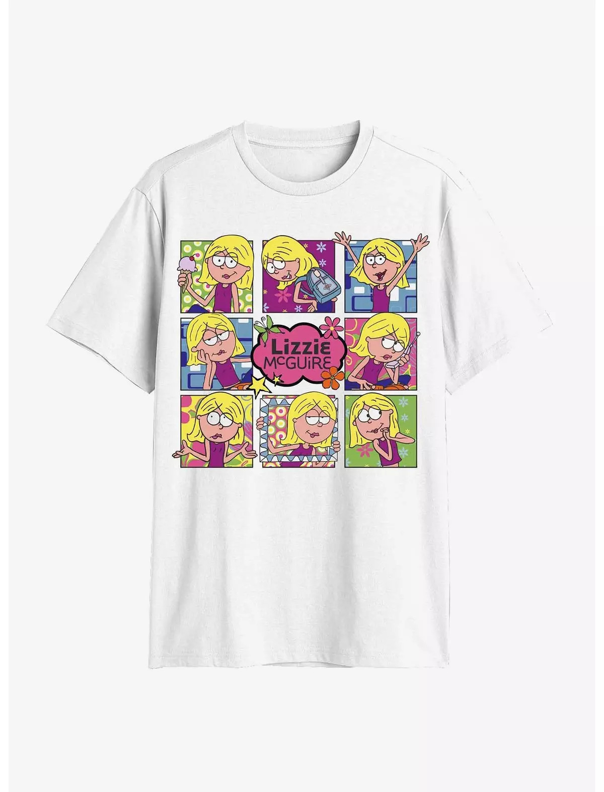 Disney Lizzie McGuire Moods T-Shirt | Hot Topic | Hot Topic