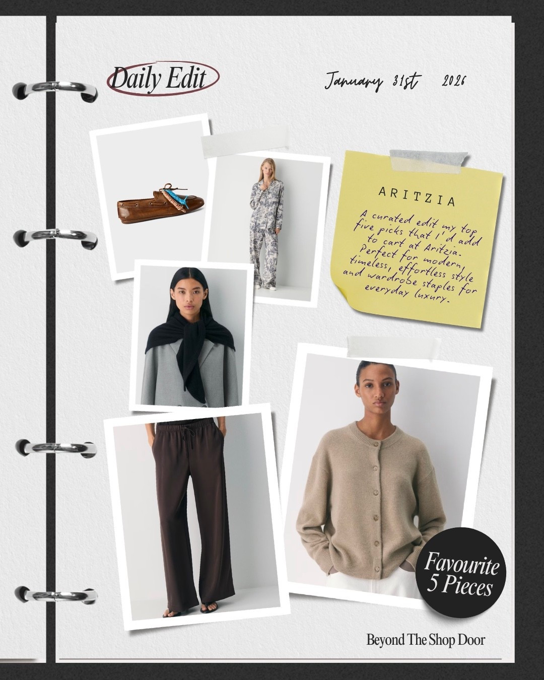 A curated edit of my top five pieces that I’d add to cart right now at Aritzia.

Aritzia is the perfect place to find modern, timeless pieces designed for effortless style and everyday luxury.

Cashmere cardigan, classic boat shoes, silk pants, silk pajamas, and the ever-popular cashmere triangle scarf.

#LTKOver40