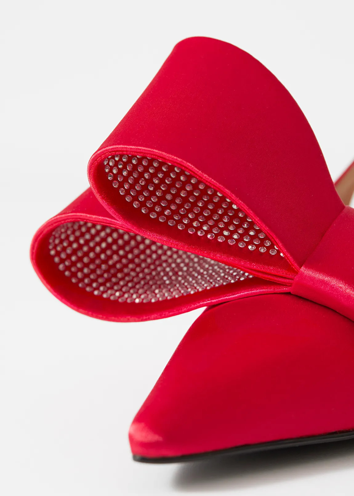 Bow-Embellished Satin Pumps | & Other Stories UK