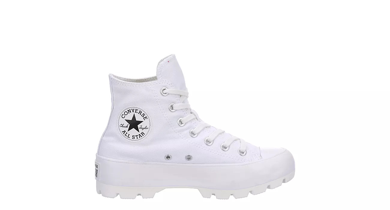 Converse Womens Chuck Taylor All Star Lugged High Top Sneaker - White | Rack Room Shoes