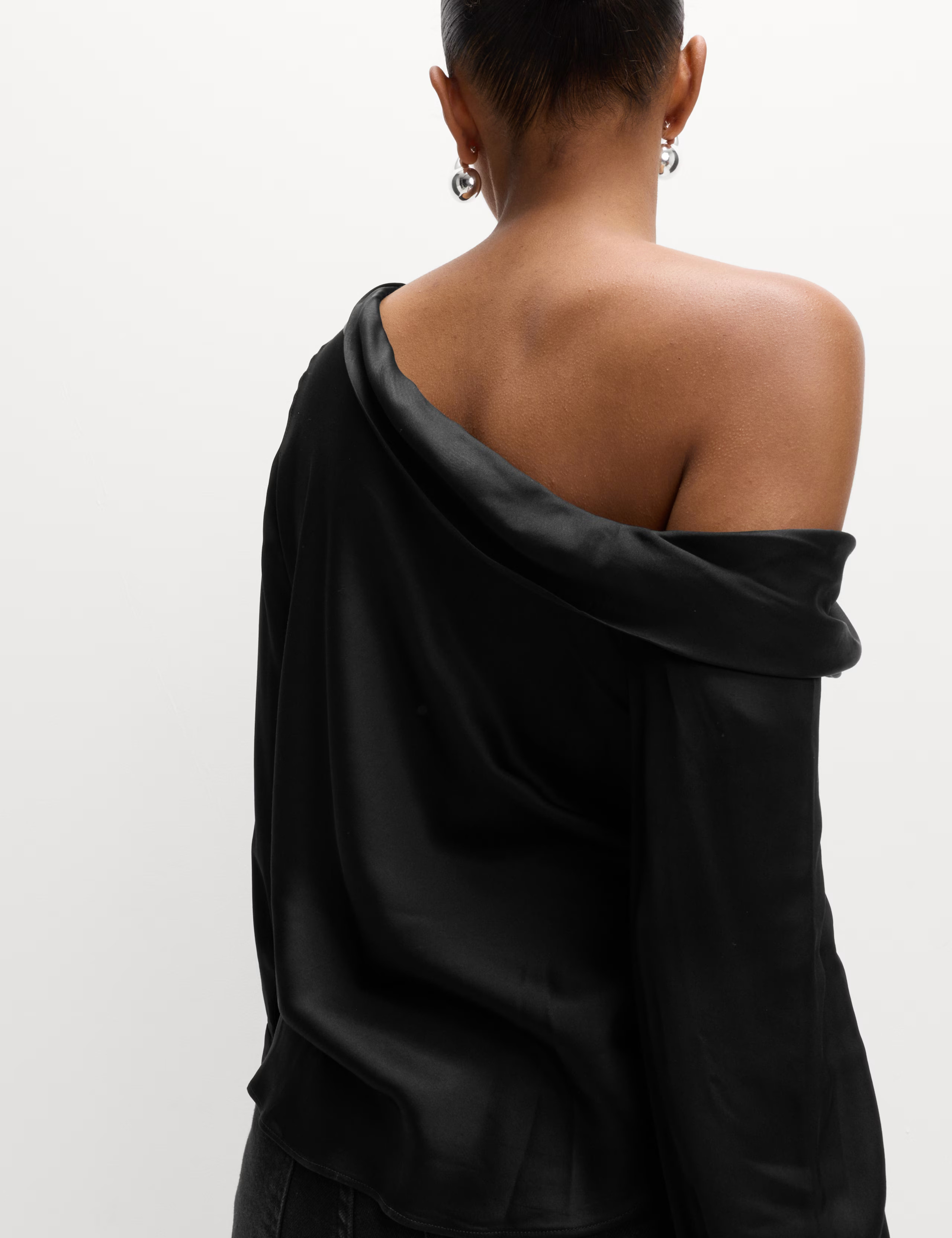 Satin Off The Shoulder Top | Marks & Spencer (UK)