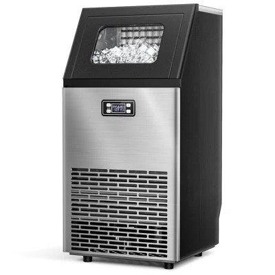 R.W.FLAME 100 Lb. lb. Daily Production Cube Clear Ice Commercial Under Counter Ice Maker | Wayfair North America