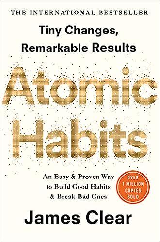 Atomic Habits



Paperback – January 1, 2018 | Amazon (US)