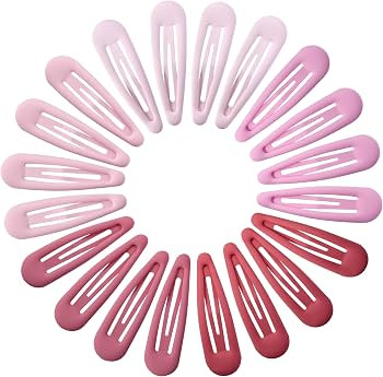 Small Hair Barrettes For Women No Slip Metal Snap Clips For Thin And Fine Hair,Matte Multiple Pin... | Amazon (US)