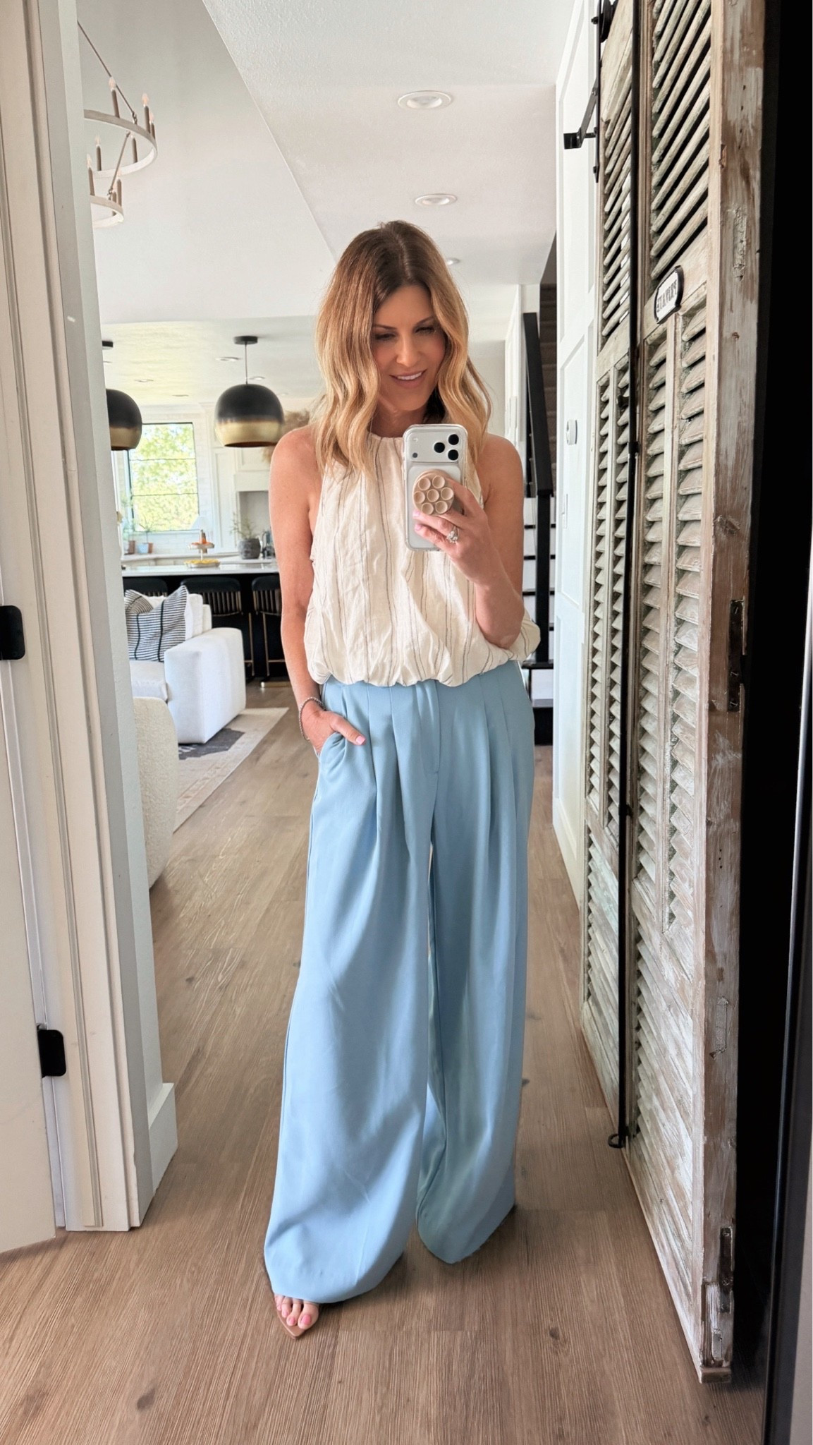 Size small tip and size small pants

#LTKOver40