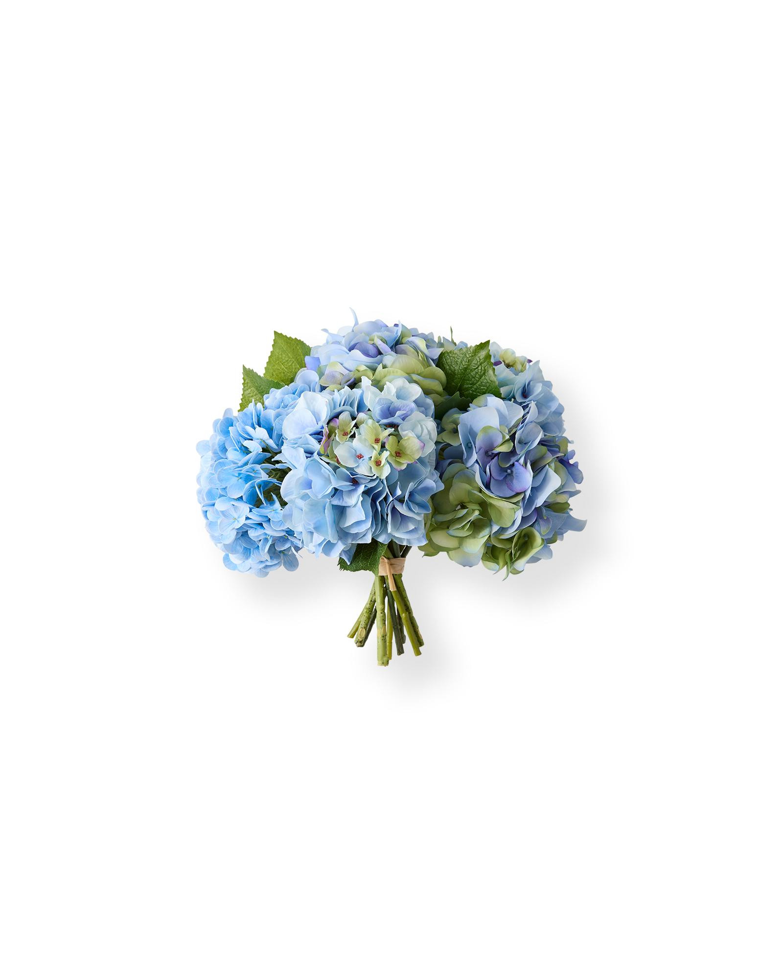Faux Blue Hydrangea Bouquet | Serena and Lily