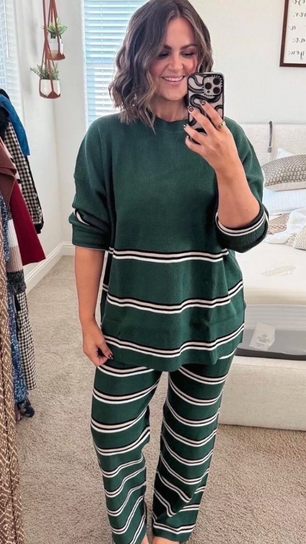 I have been loving this Amazon two piece set 🍀// wearing an XL 


amazon two piece set, striped set, matching set, amazon striped green set, loungewear, casual style, spring outfits, California, Courtney Hamilton, itscourtneyhamilton 

#LTKMidsize #LTKootd #LTKspring