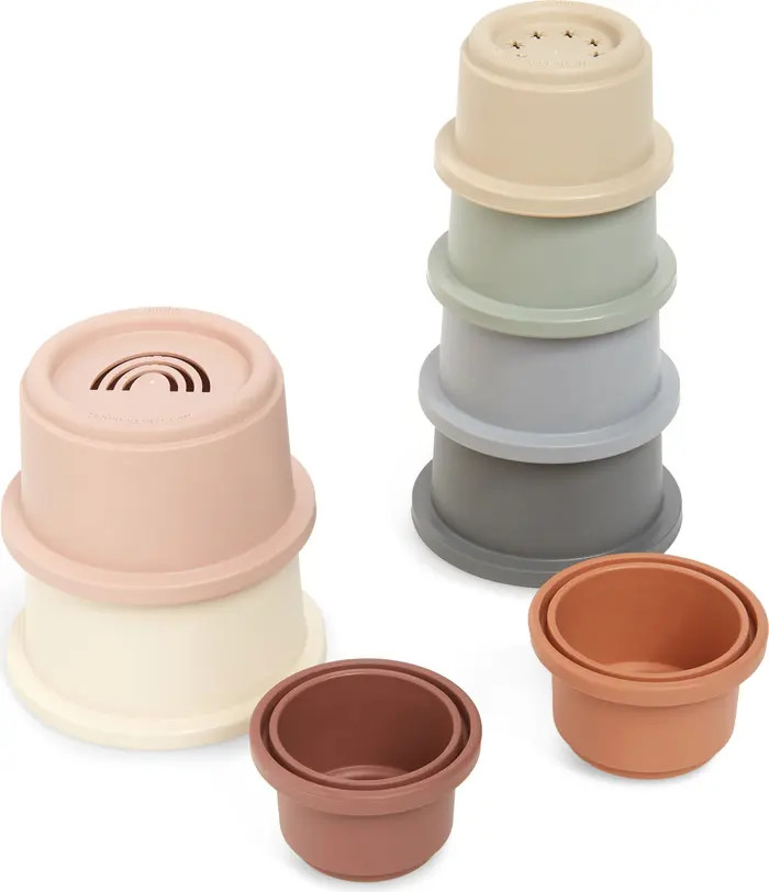 Mushie 8-Piece Stacking Cups Toy | Nordstrom | Nordstrom