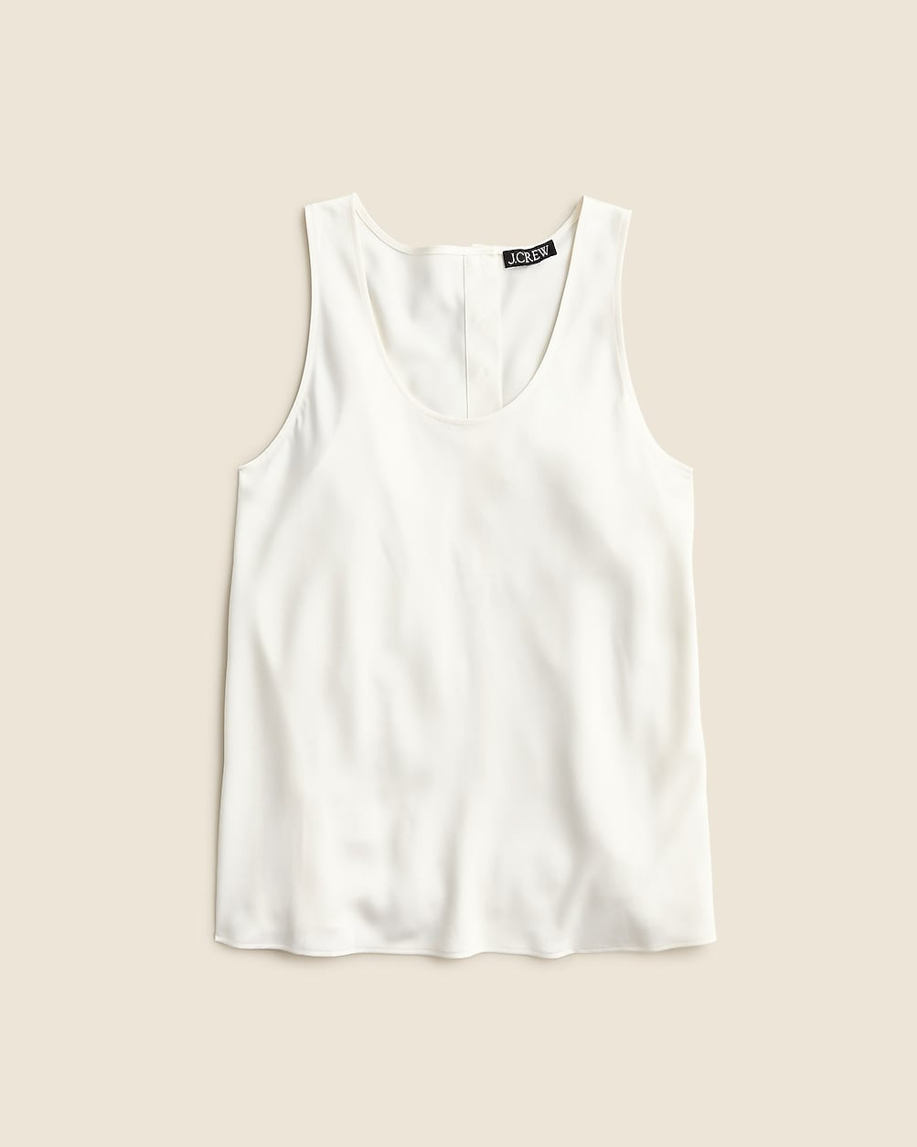 Sleeveless shell top in everyday crepe | J. Crew US