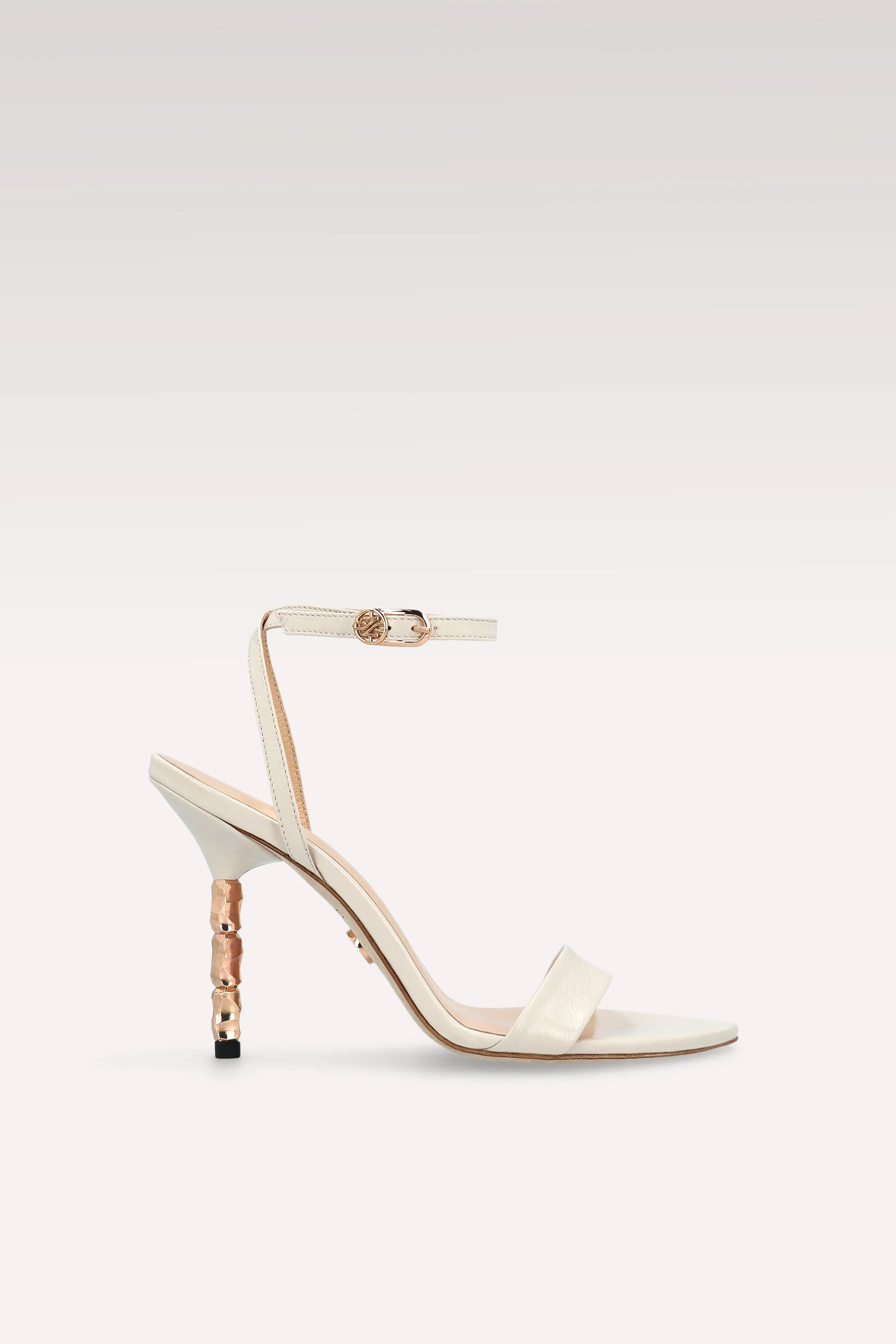 ADA 101 IVORY LEATHER SANDALS | INGILIZ