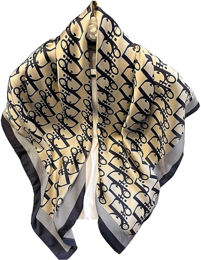 FairyCity Mulberry Silk Scarfs For Women Square Scarf 35" Lightweight Neckerchief Hair Bandanas S... | Amazon (US)