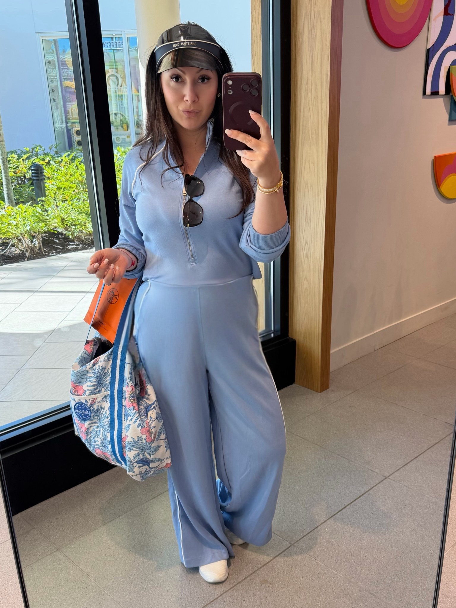 I originally thought it was a two piece when ordering but turned out it is a jumpsuit! Actually pretty cool! 

#LTKmomlife #LTKdayinmylife #LTKOver40