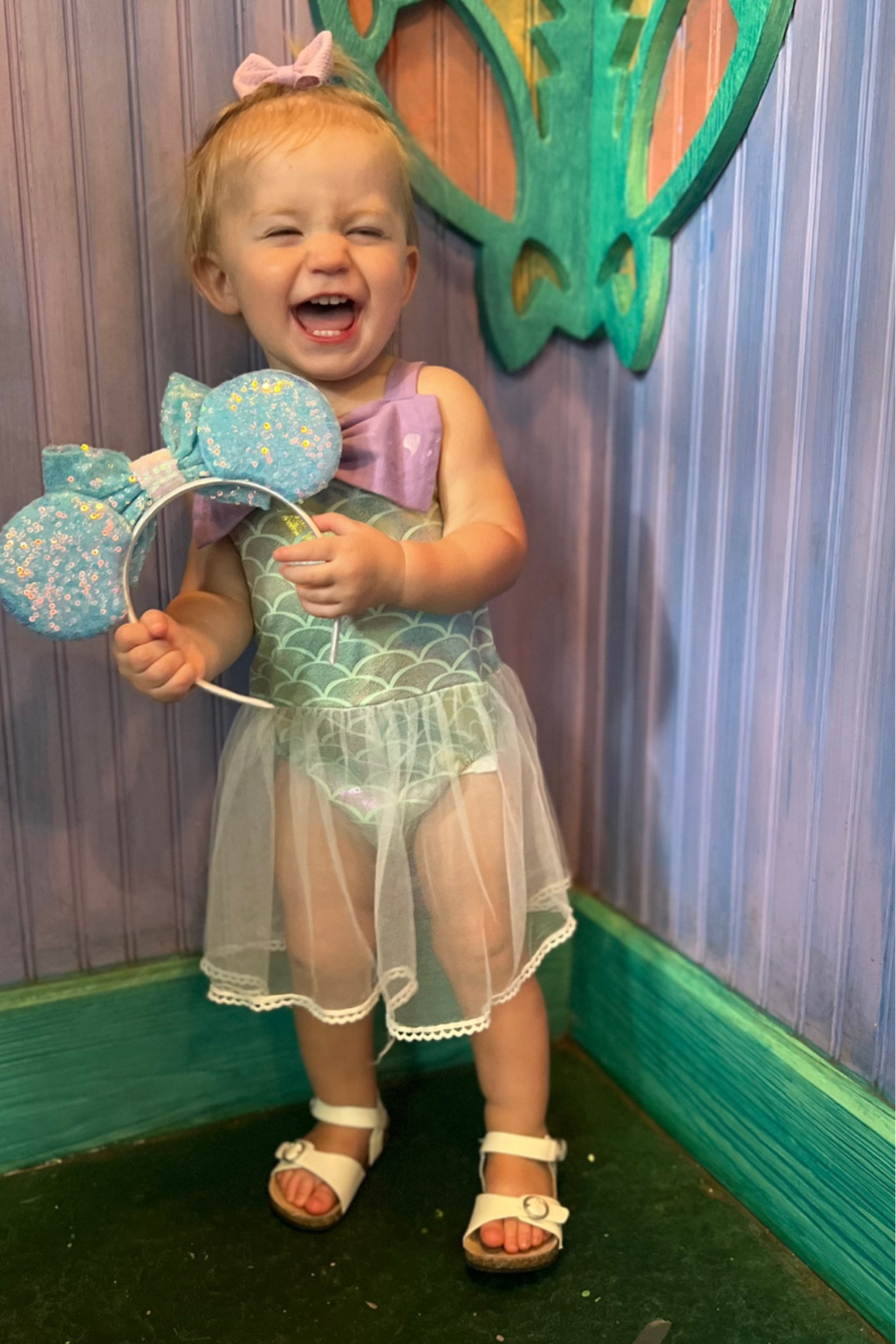 Disney World Toddler Outfit💕 #disneybounding #thelittlemermaid 

#LTKtravel #LTKfamily #LTKbaby