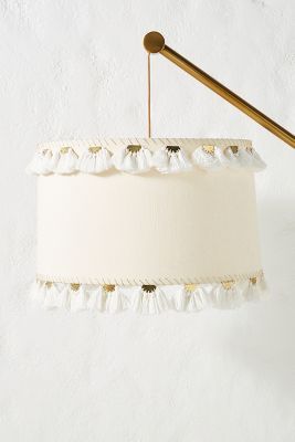 Half Moon Tasseled Lamp Shade | Anthropologie (US)