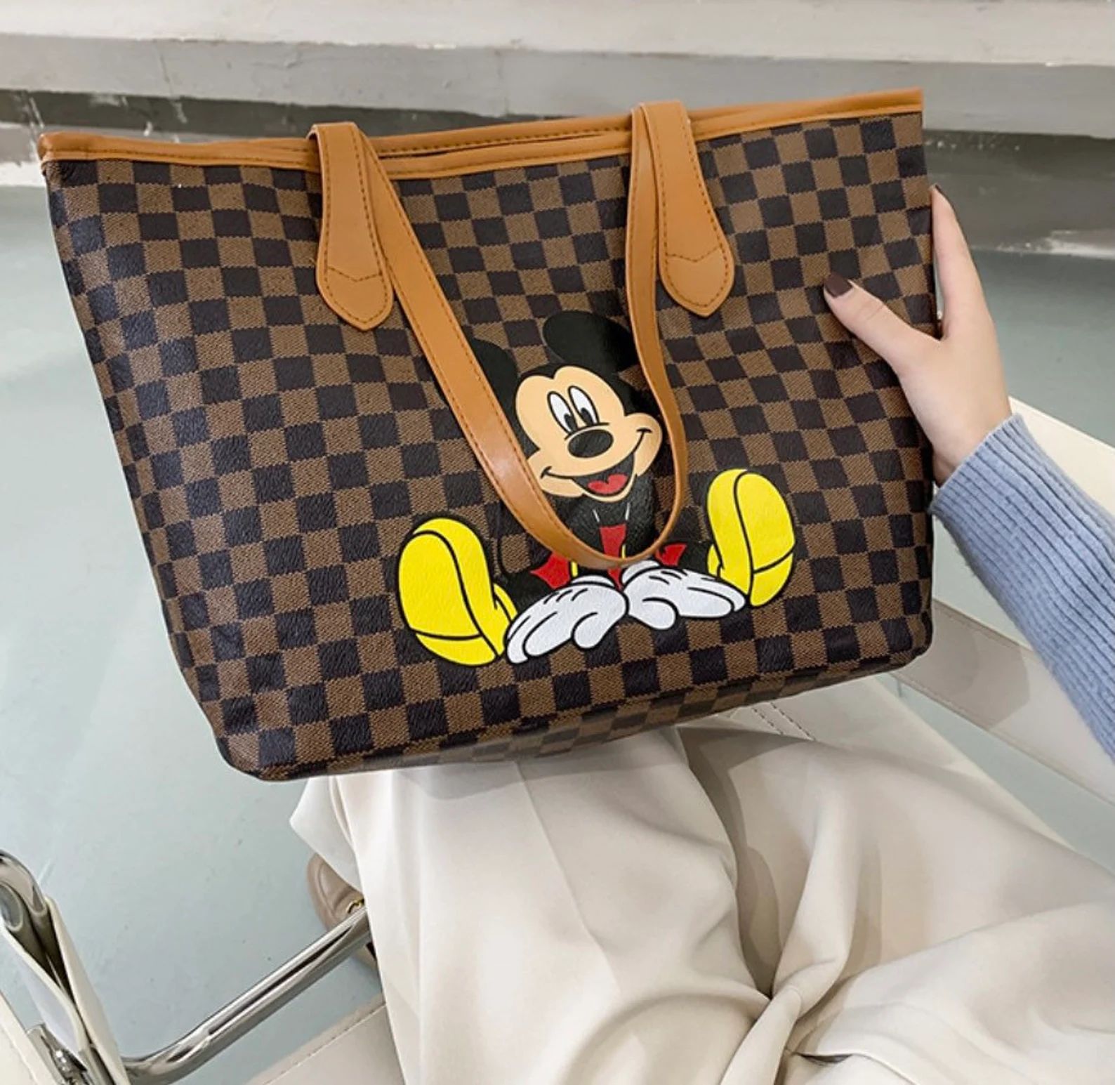 Mickey Mouse Luxury Fashion Shoulder Purse/bag | Etsy | Etsy (US)