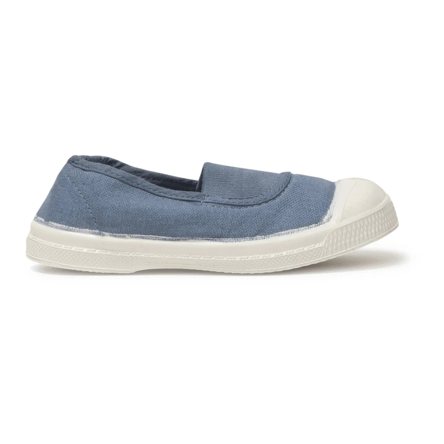 Elastic Vegan Tennis Shoes  | Denim | Smallable