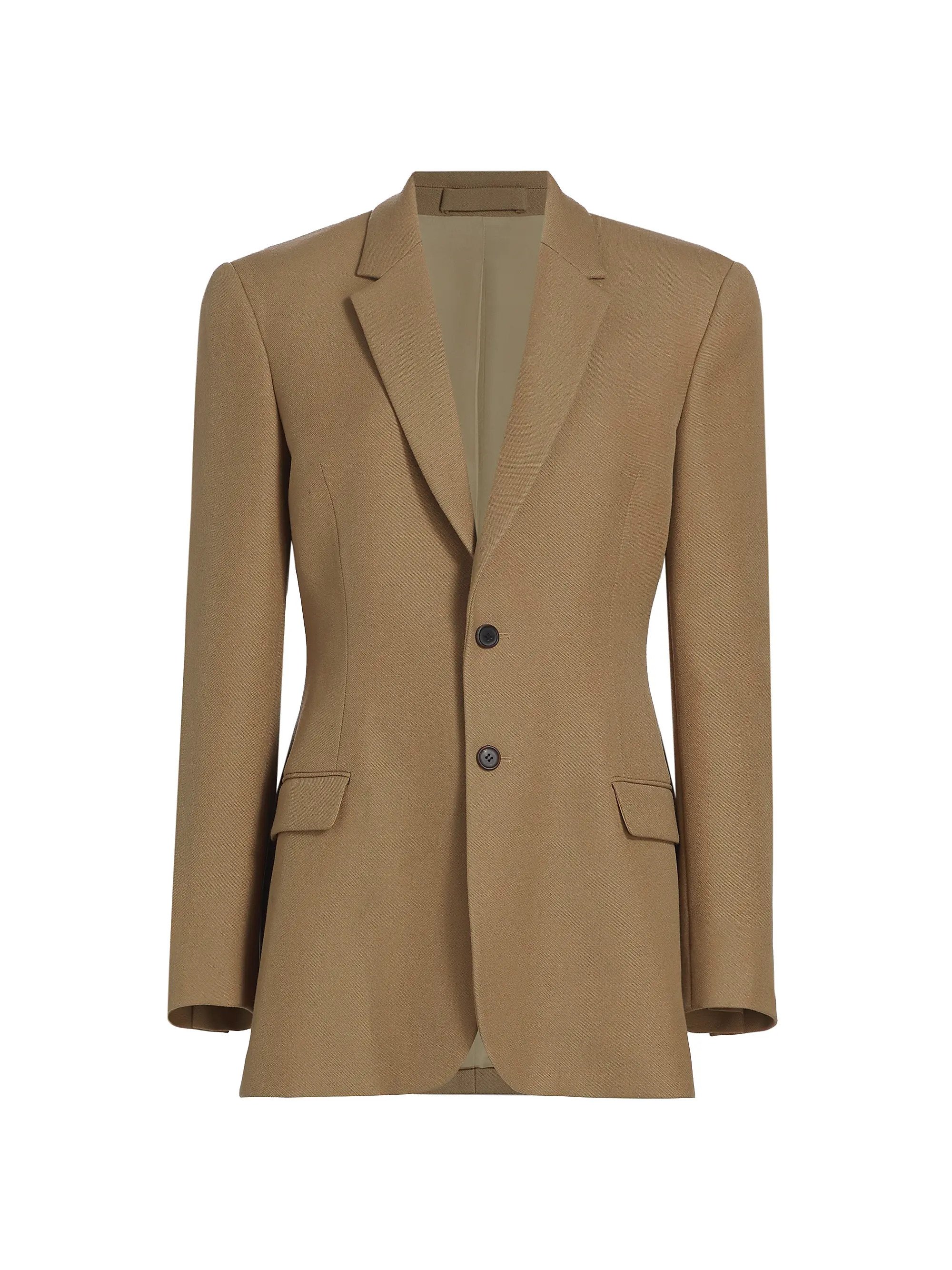 Contour Single-Breasted Wool Blazer | Saks Fifth Avenue